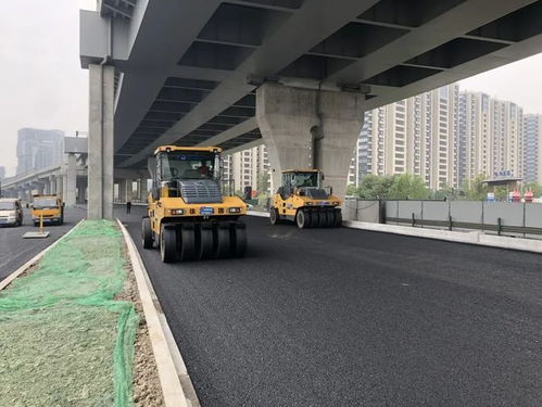 欢呼 余杭这条道路正式完工