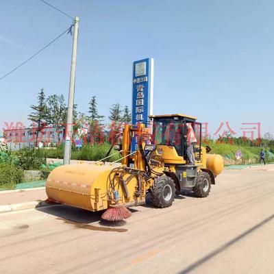 路霸道路清扫机 TJLB-280Q国产路面保洁养护清扫机 港口码头清扫车 扫地机 扫路机图片_高清图_细节图