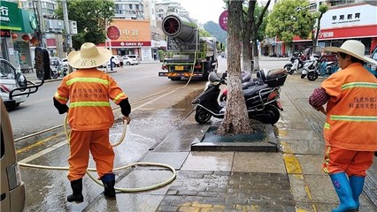 【旌德】清洁环境卫生 美化市容市貌