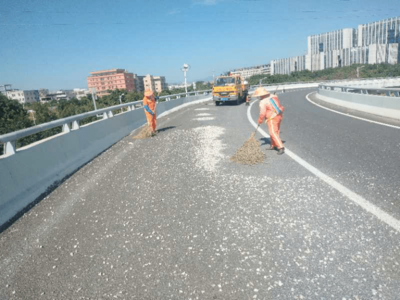 干线公路“精梳妆”,靓丽迎国评